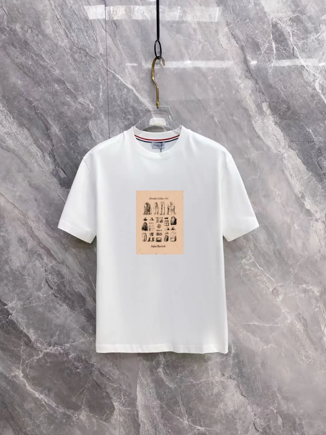 P80💰《Moncler~ 》 2026New Arrival Quality T ， , Versatile Quality ！ ‼ 32 250G ‼ ， ， ， ， T 🤪 Sizes：S-M-L-XL-2XL ：Black，White， Same Style